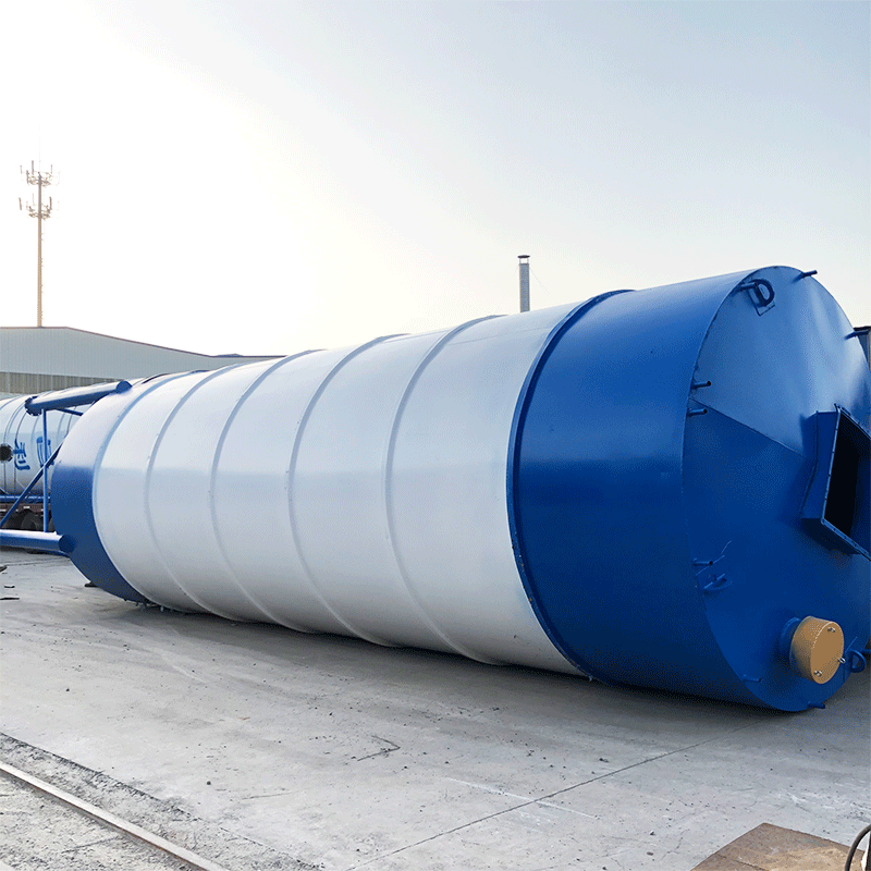 水泥仓免基础移动搅拌站50吨60吨100吨200吨水泥罐粉煤灰储藏罐