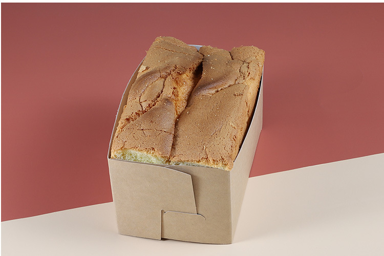 面包纸托耐高温可烤烘焙防油面包托 大号长方形蛋糕纸杯蛋糕纸托