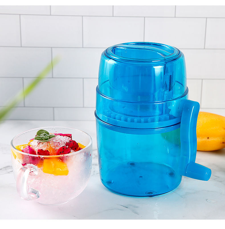 刨冰机手动家用小型冰沙机迷你爆雹冰机破冰器手摇碎冰机绵绵冰机