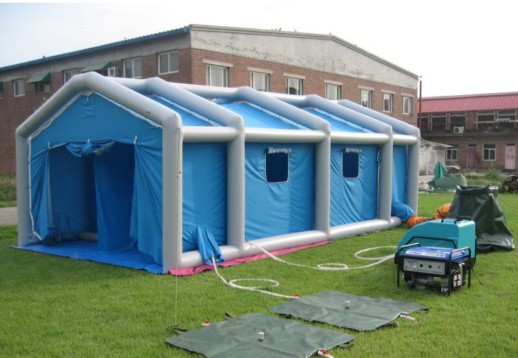 大型户外充气帐篷 充气消毒杀菌帐篷通道救灾房 酒店充气展销帐篷