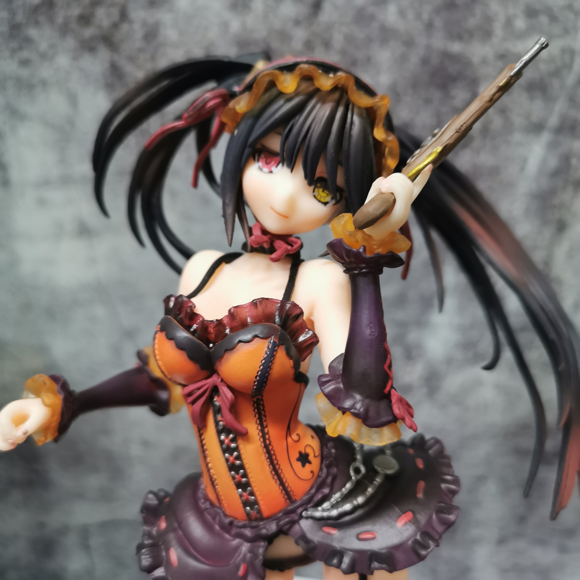 动漫批发 alphamax 约会大作战 时崎狂三 6代 模型盒装手办