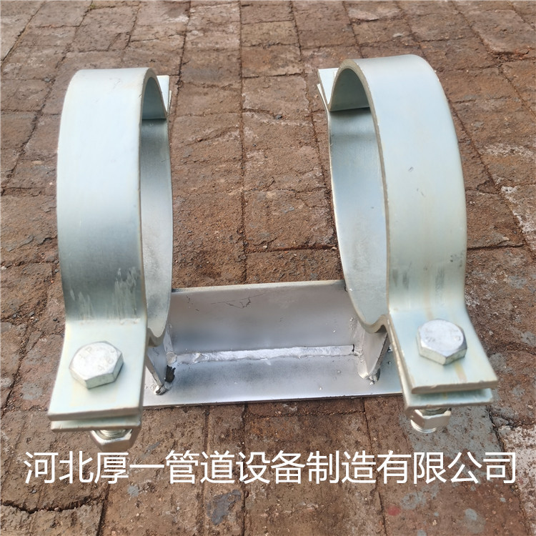 固定导向支架 滑动管托支座 立式管托支吊架可图纸定做管托支吊架