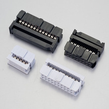 厂家直销2.54IDC 冷压排线端子 FC压线头  FC 三件式LED连接器