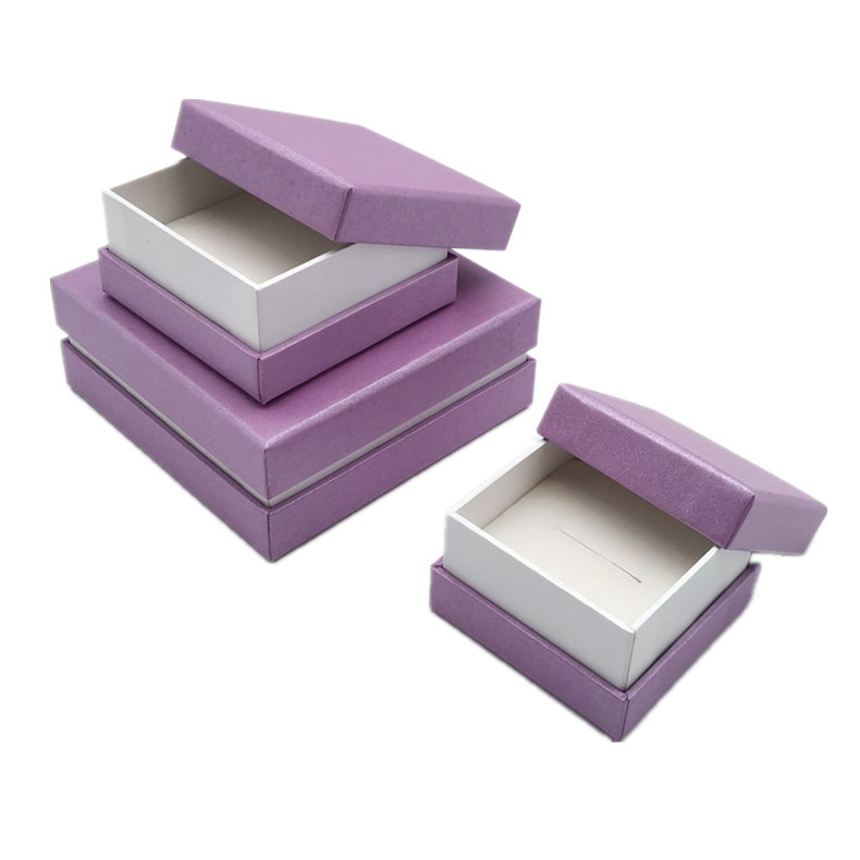 定制插边天地盖首饰纸盒 戒指耳钉项链盒印刷包装 小礼品手饰礼盒