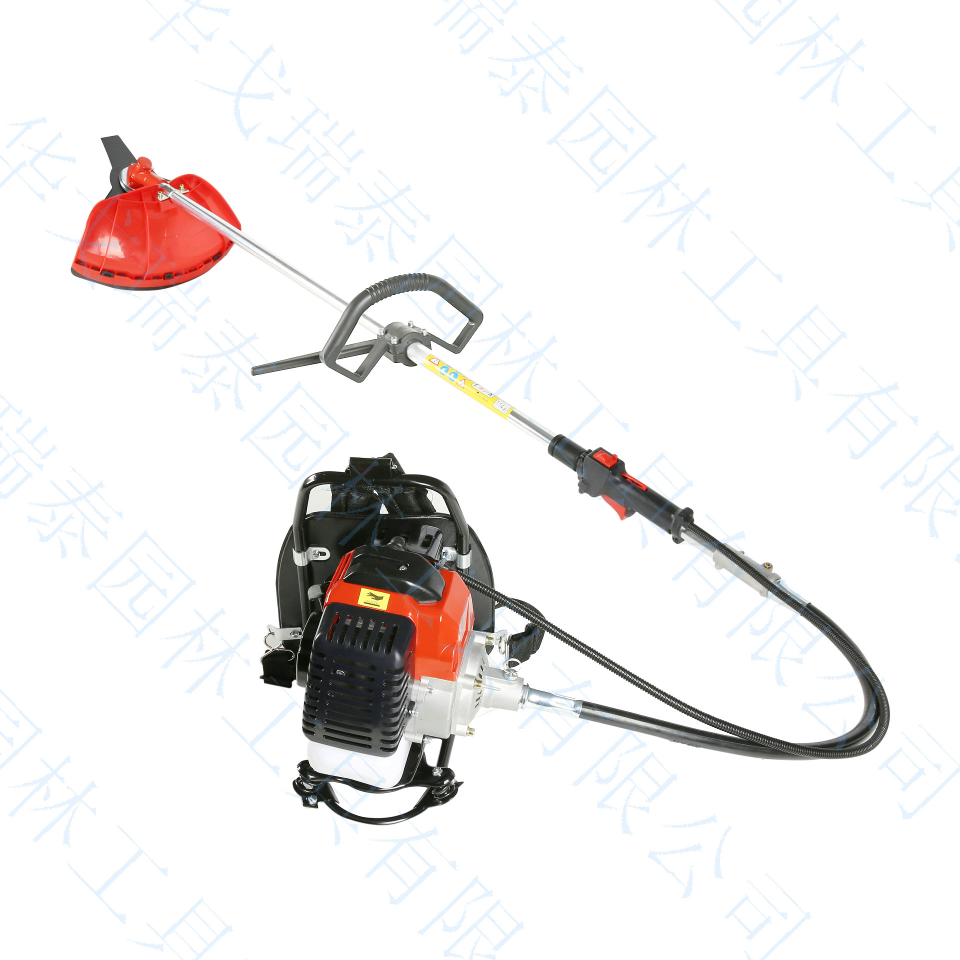 厂家直销二冲程背负式除草机松土割稻机小型家用割灌机汽油割草机