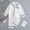 Cotton children pajamas Spring and autumn payment Long sleeve CUHK Boy girl Thin section pupil Home Furnishings suit Cotton children pajamas Spring and autumn payment Long sleeve CUHK Boy girl Thin section pupil Home Furnishings suit