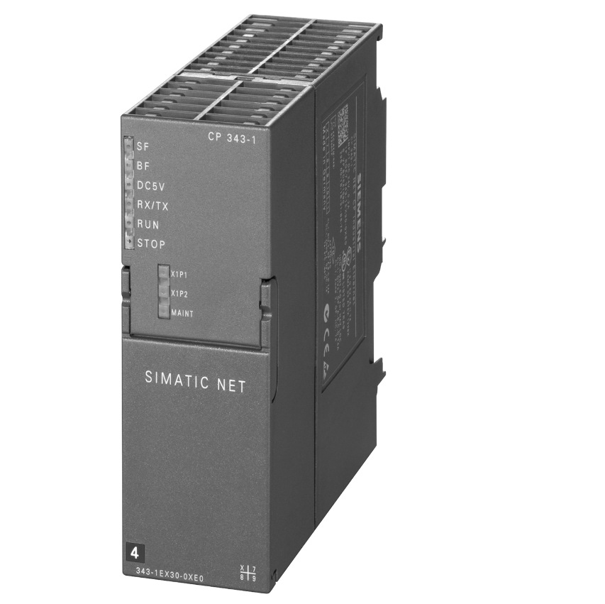 西门子s7-300 6gk7343-1ex30-0xe0 交换机 通信处理器 cp 343-1