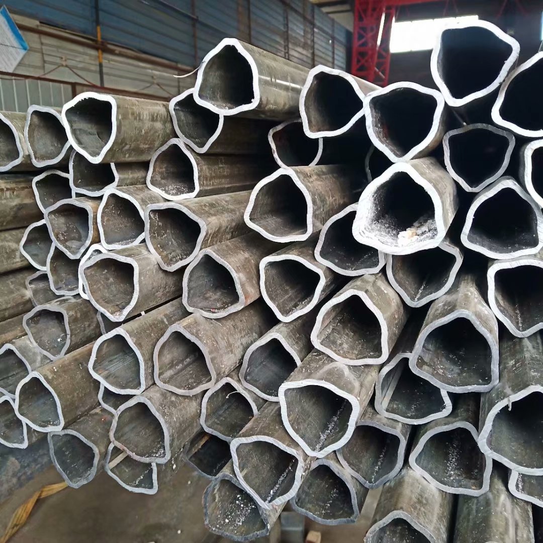 吉林梯形钢管|d形状无缝钢管|扇型内螺旋形状无缝钢管冷拔