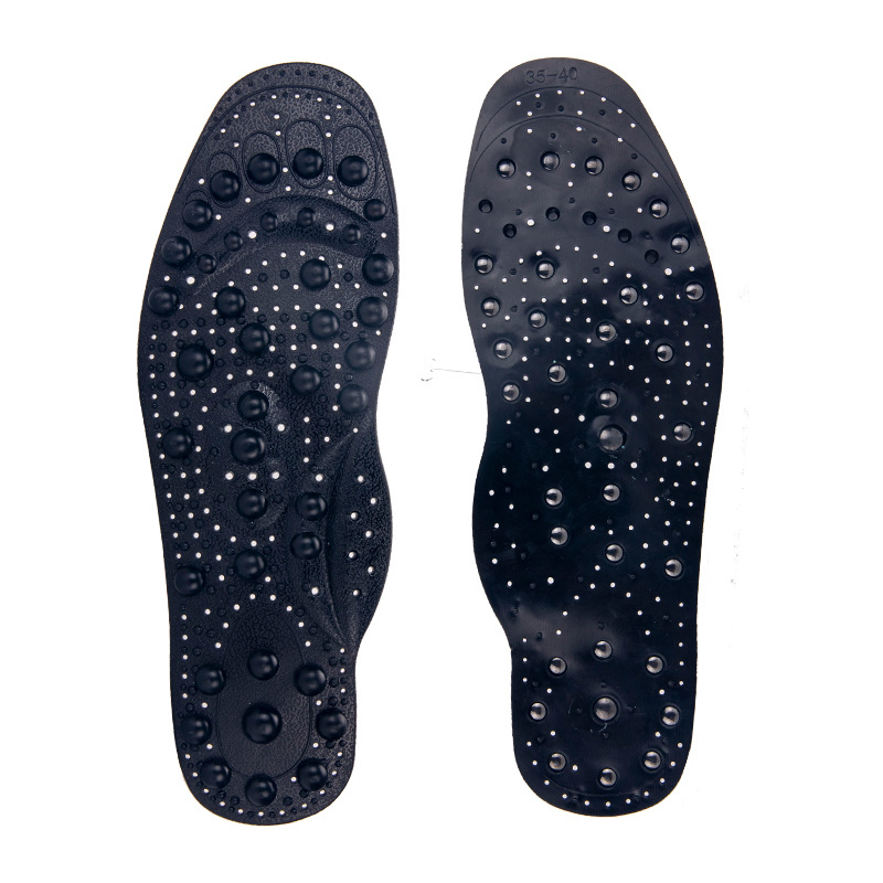 Cross-Border New Arrival 68 Magnet Magnetic Shoe Insole plus-Sized Massage Moxibustion Point Foot Acupuncture Point Keep