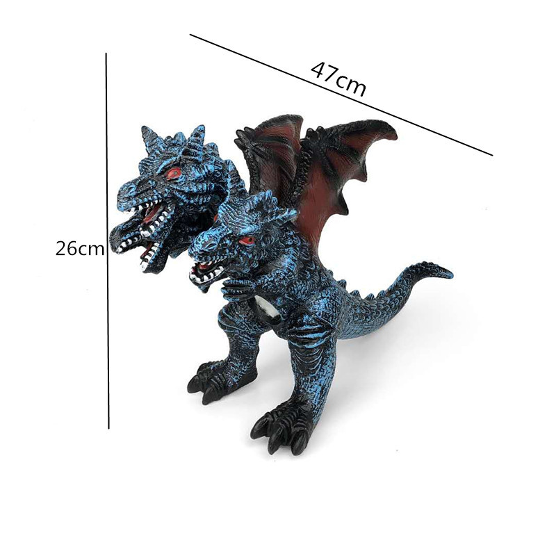 儿童软胶恐龙霸王龙玩具超大号发声恐龙动物模型玩具外贸地摊批发