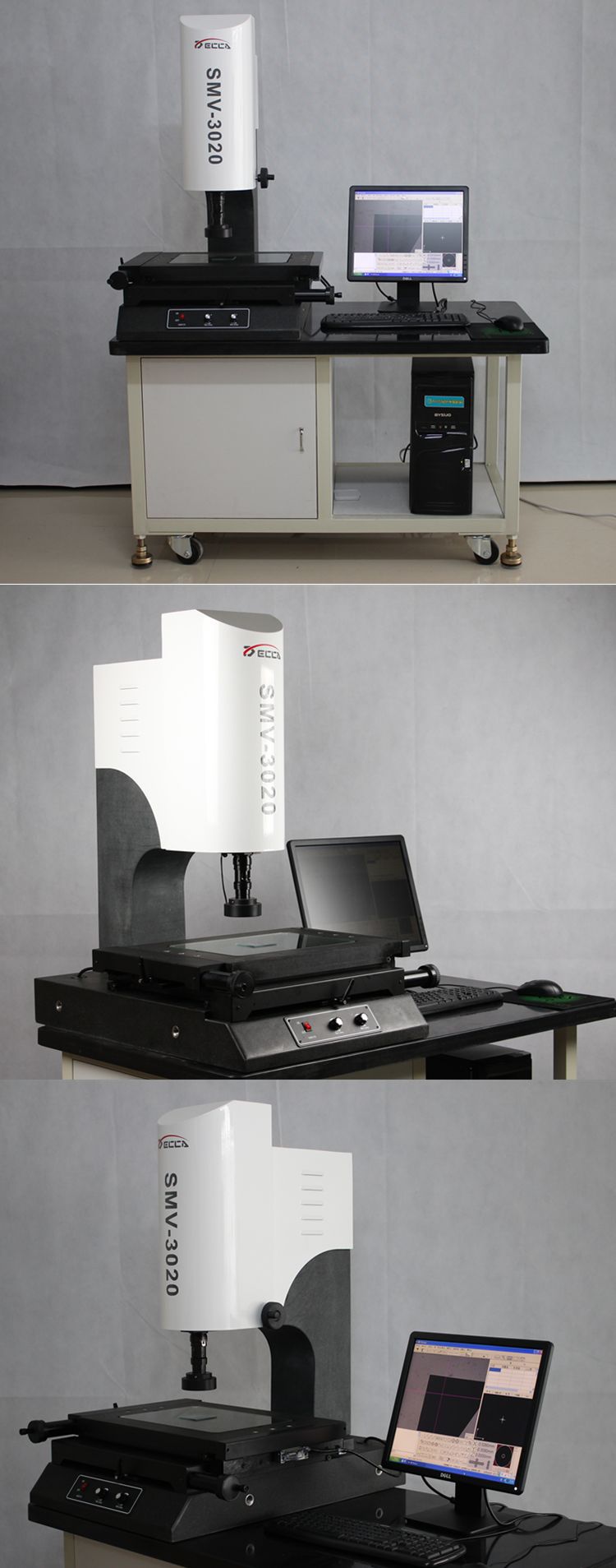 德卡vms3020影像测量仪 手动二次元影像检测仪五金模具电子投影仪