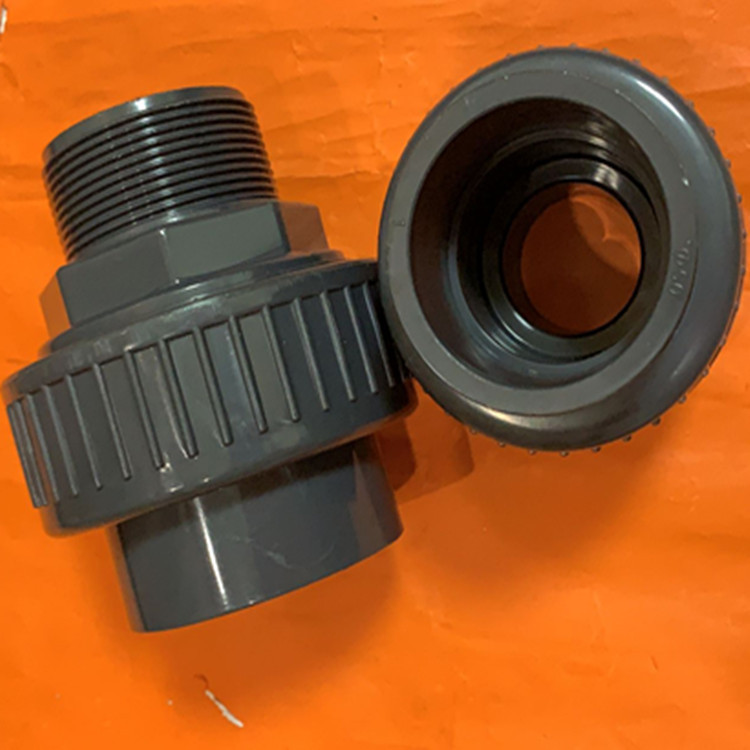 upvc外牙活接 外丝由令 塑料pvc外螺纹活接 外牙活接头40 50 63