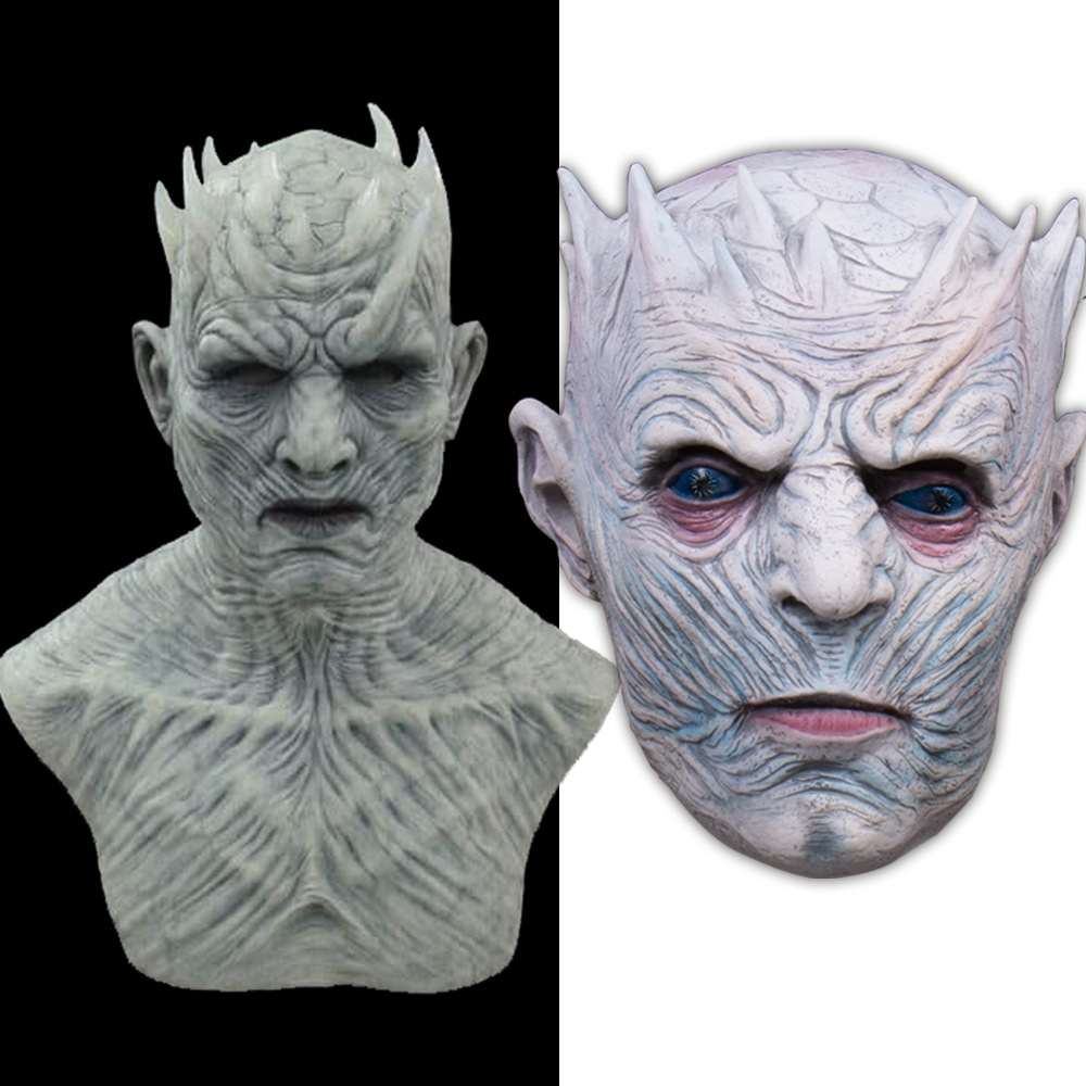 权力的游戏异鬼夜王面具头套night king万圣节新品道具cosplay