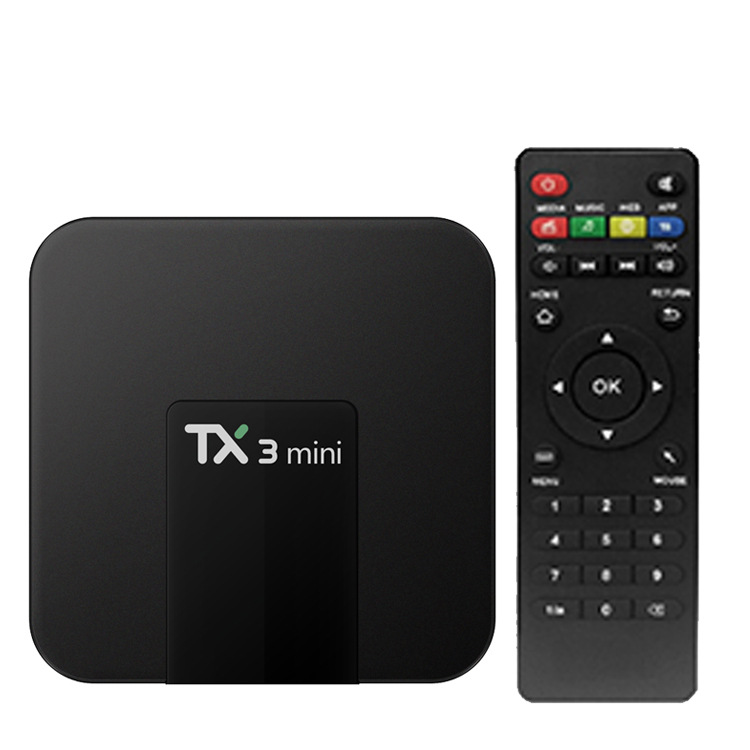 tx3mini 带数显tv box 机顶盒 h313 双wifi 带蓝牙电视盒子
