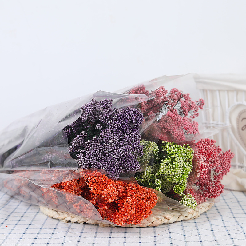 永生米花 小米花干花永生花束 国际站亚马逊跨境货源云南厂家批发