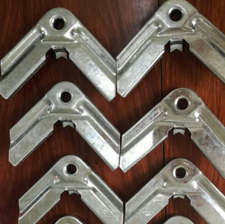 厂家直销镀锌角码 风管法兰角码 共板风管连接角码 勾码配件