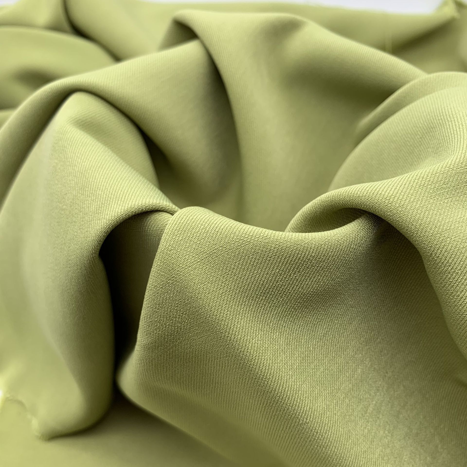 三一厚斜复合丝面料 弹力斜纹涤纶 西装裤子外套时装jk制服现货