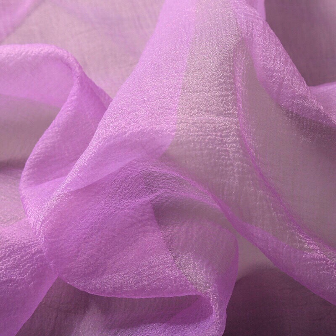 高密泡泡纱纯色褶皱纱布料 服装面料婚纱裙纱服装设计师创意布料