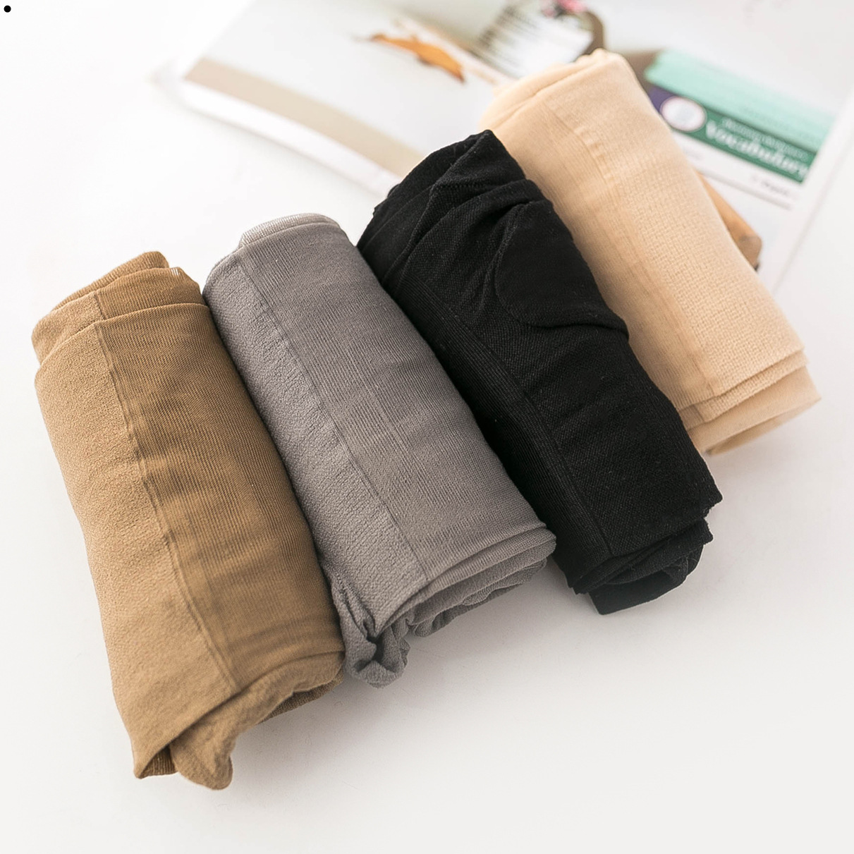 简装15d包芯丝连裤袜 防勾丝 女性超薄丝袜春秋丝袜