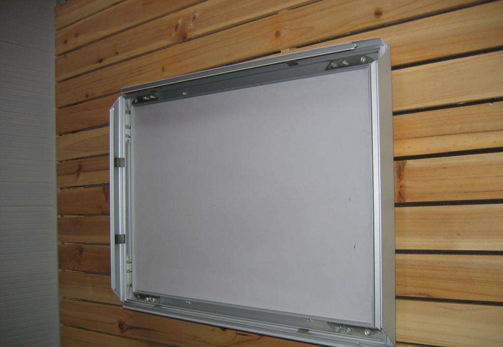 铝合金海报框开启式电梯广告框a4挂墙画框宣传制度框定制挂墙相框