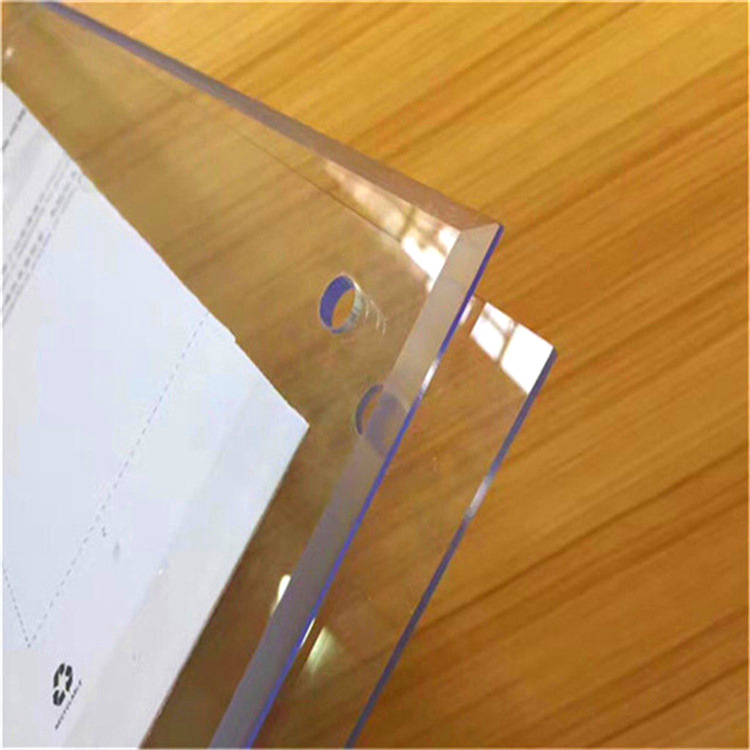 透明亚克力广告牌挂墙制度板双层透明夹板有机玻璃定制提示公告牌