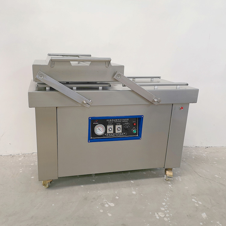 鱿鱼丝双室智能真空包装机 糯米砖自动封口机 六面体塑料袋封袋机