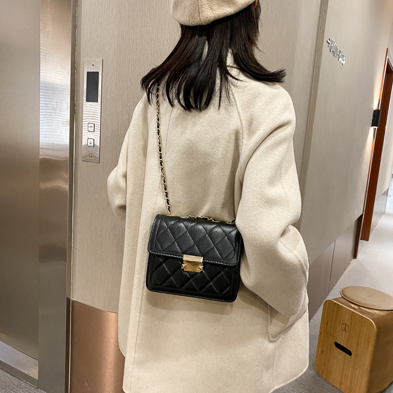 New Autumn/Winter Small Bags Women's Bag 2020 New Fashion Rhombus Chain Bag Simple Ins Shoulder Messenger Bag
