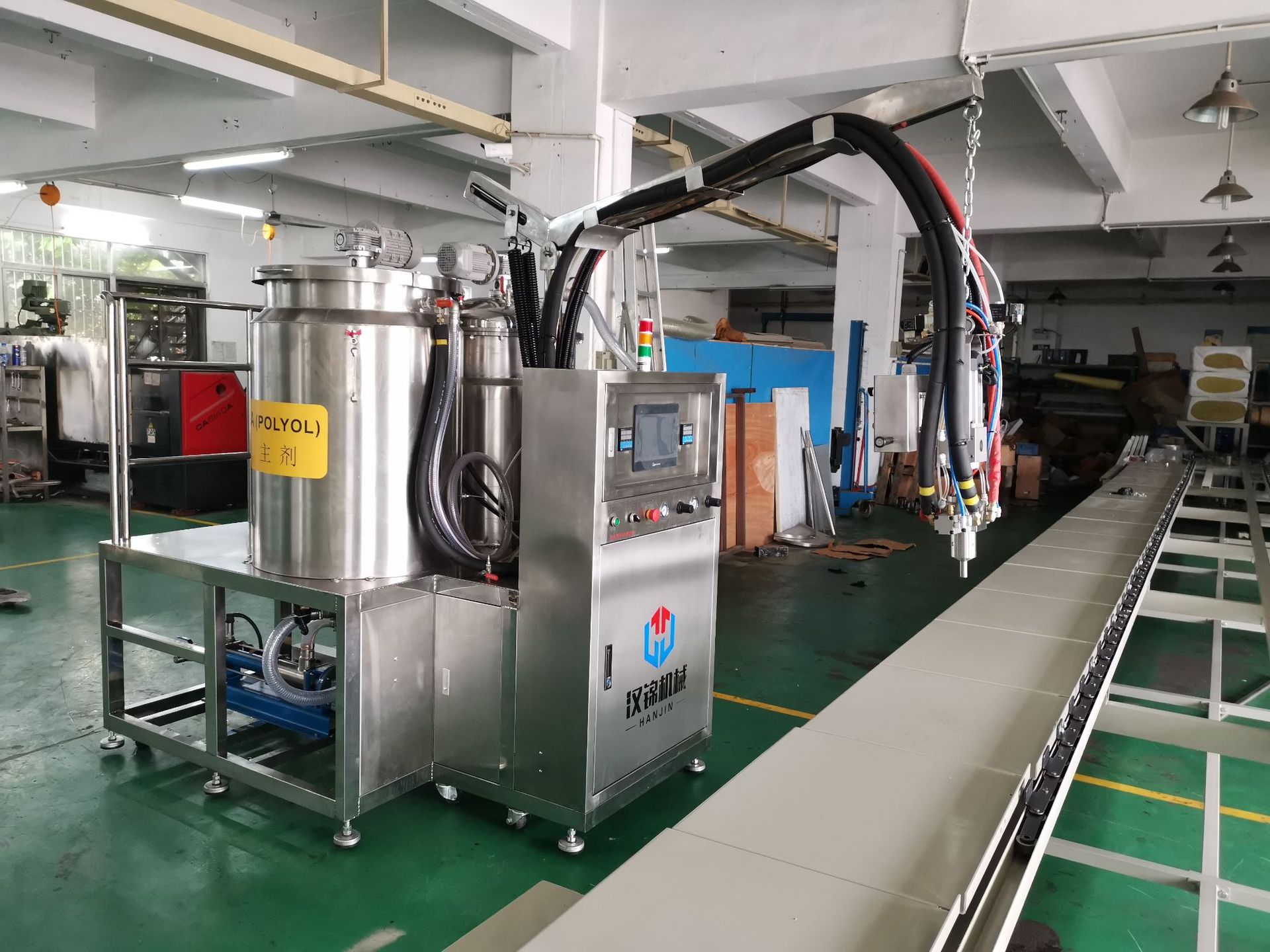 厂家热销聚氨酯发泡机 二组份发泡机 小型pu发泡机低压发泡设备