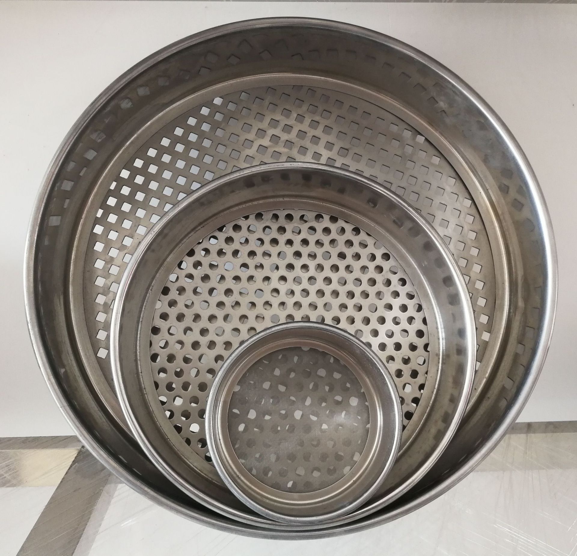 天腾_实验室检验分析筛 带筛格_直径200/300mm标准筛格不锈钢