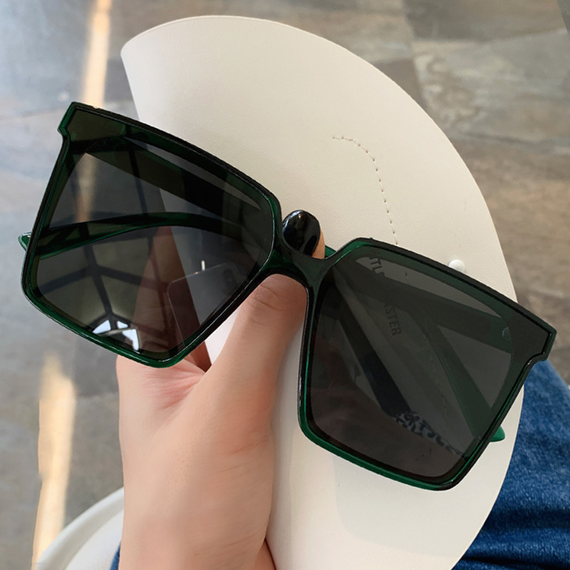 7870gm墨镜女潮2021年新款太阳镜韩版潮大框街拍眼镜防紫外线显瘦