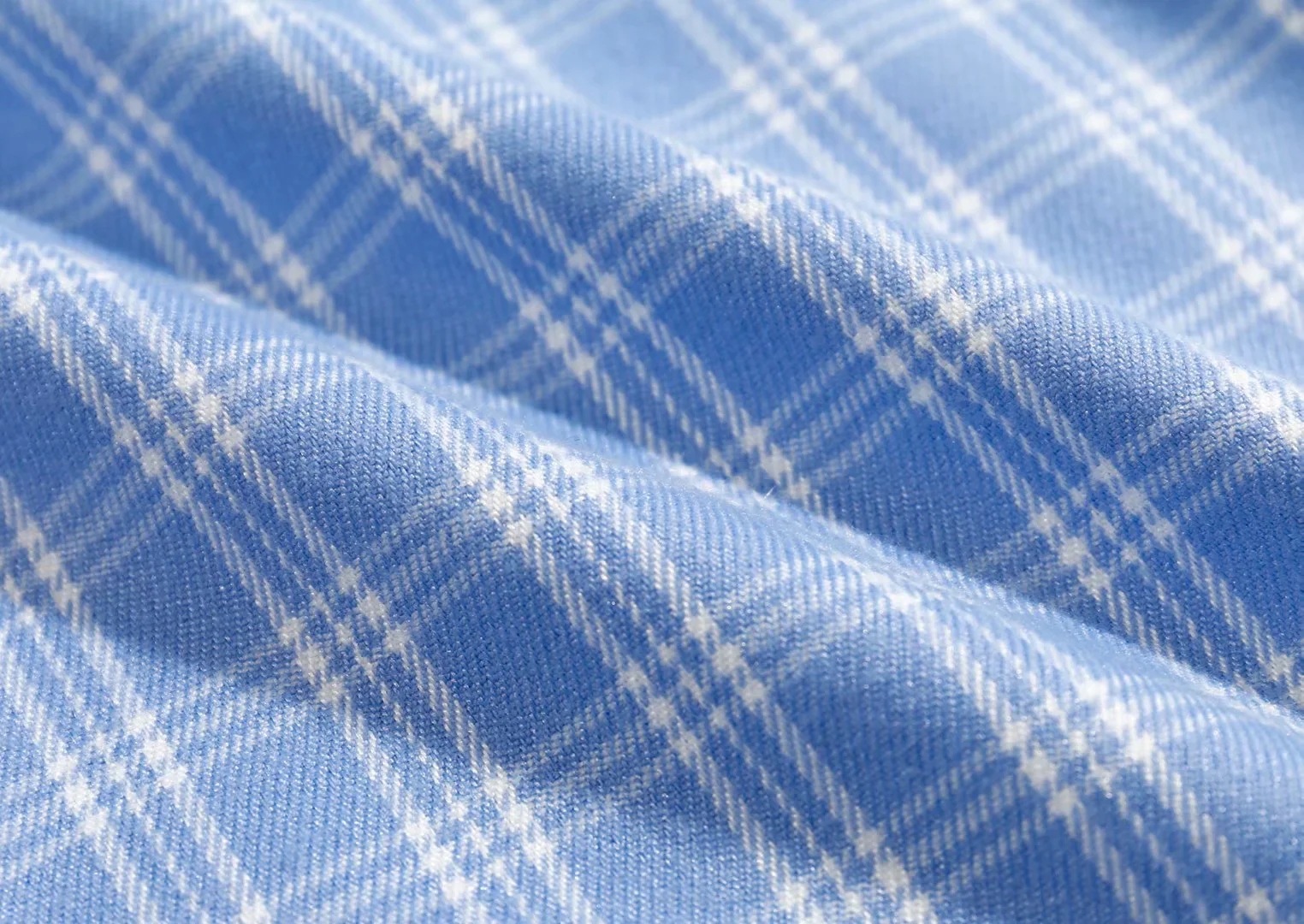 lf-h376 女装新品浅蓝色格子系带短袖连衣裙