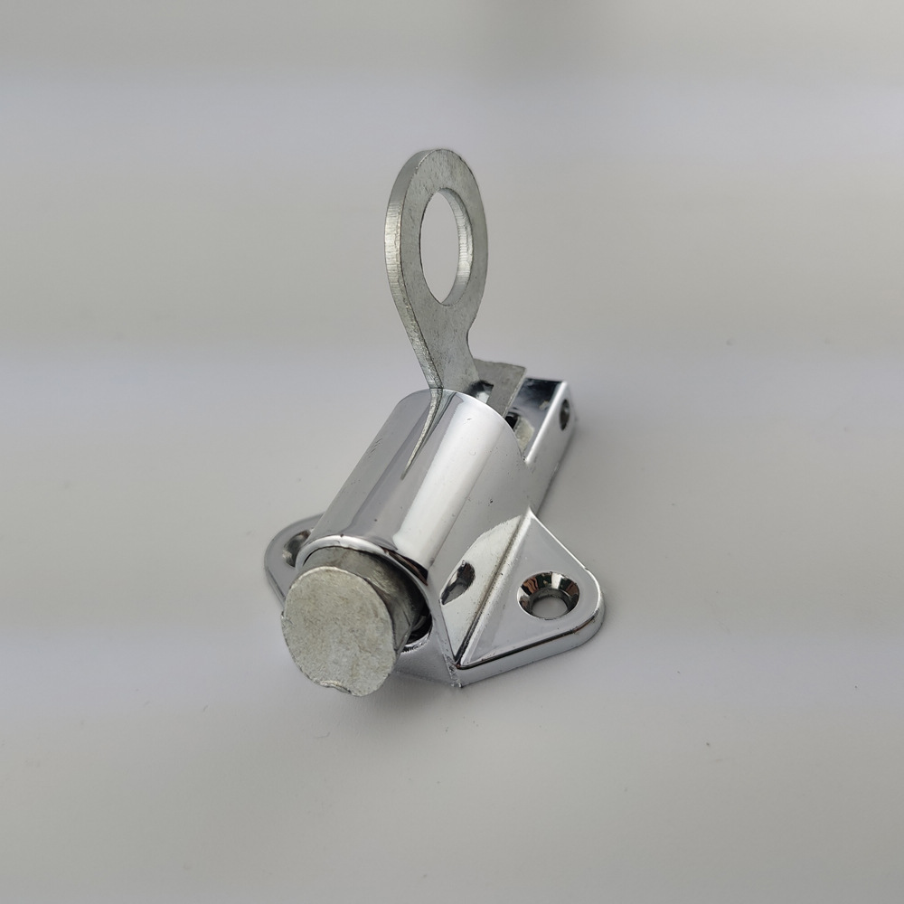 现货可订制锌合金自关自动弹簧插销门窗钢窗插销飞机插销锁扣门栓