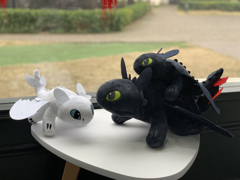 批发无牙仔公仔夜煞光煞毛绒玩具公仔玩偶布娃娃生日礼物一件代发