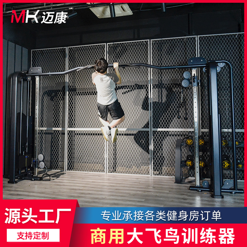 商用大飞鸟龙门架训练器多功能夹胸综合健身器健身房力量运动器材