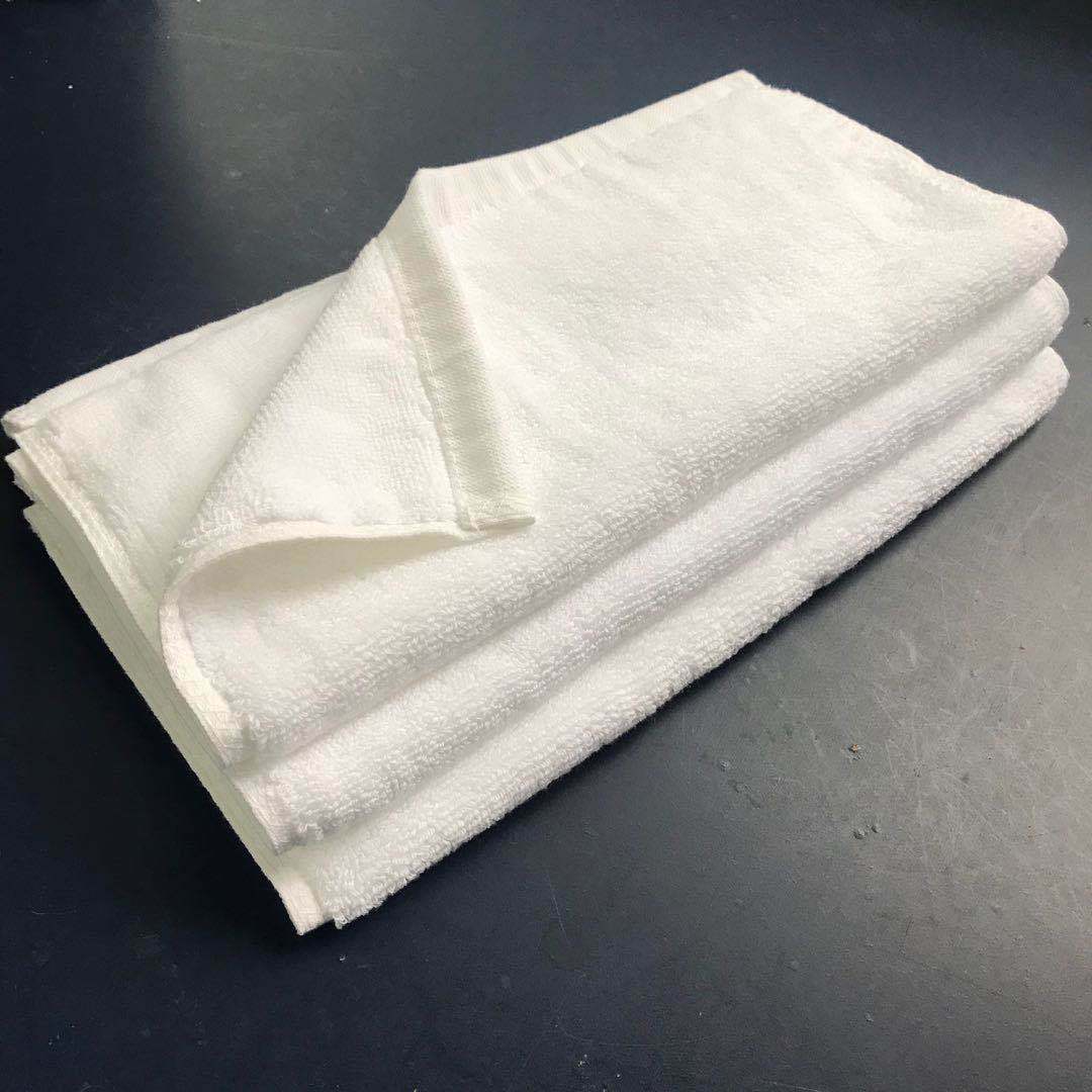 方巾70克酒店宾馆小毛巾可定制logo32支股线