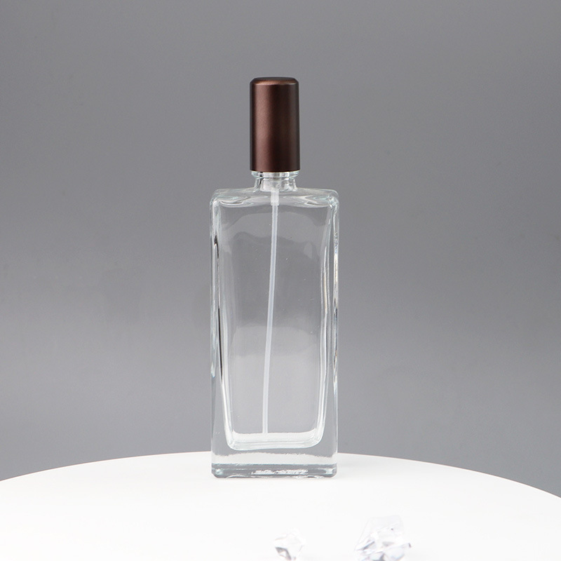 厂家现货销售50ml精白料玻璃香水喷雾瓶空瓶子化妆品分装瓶