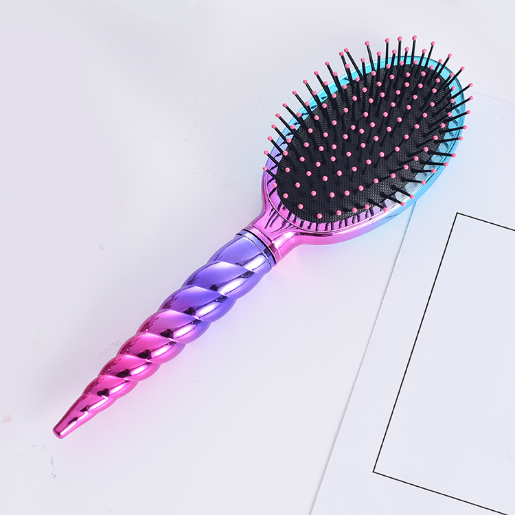 Factory Direct Sales Mermaid Comb Anti-Static Massage Comb Hairdressing Shunfa Airbag Comb Beauty Tools Cross-Border Supply