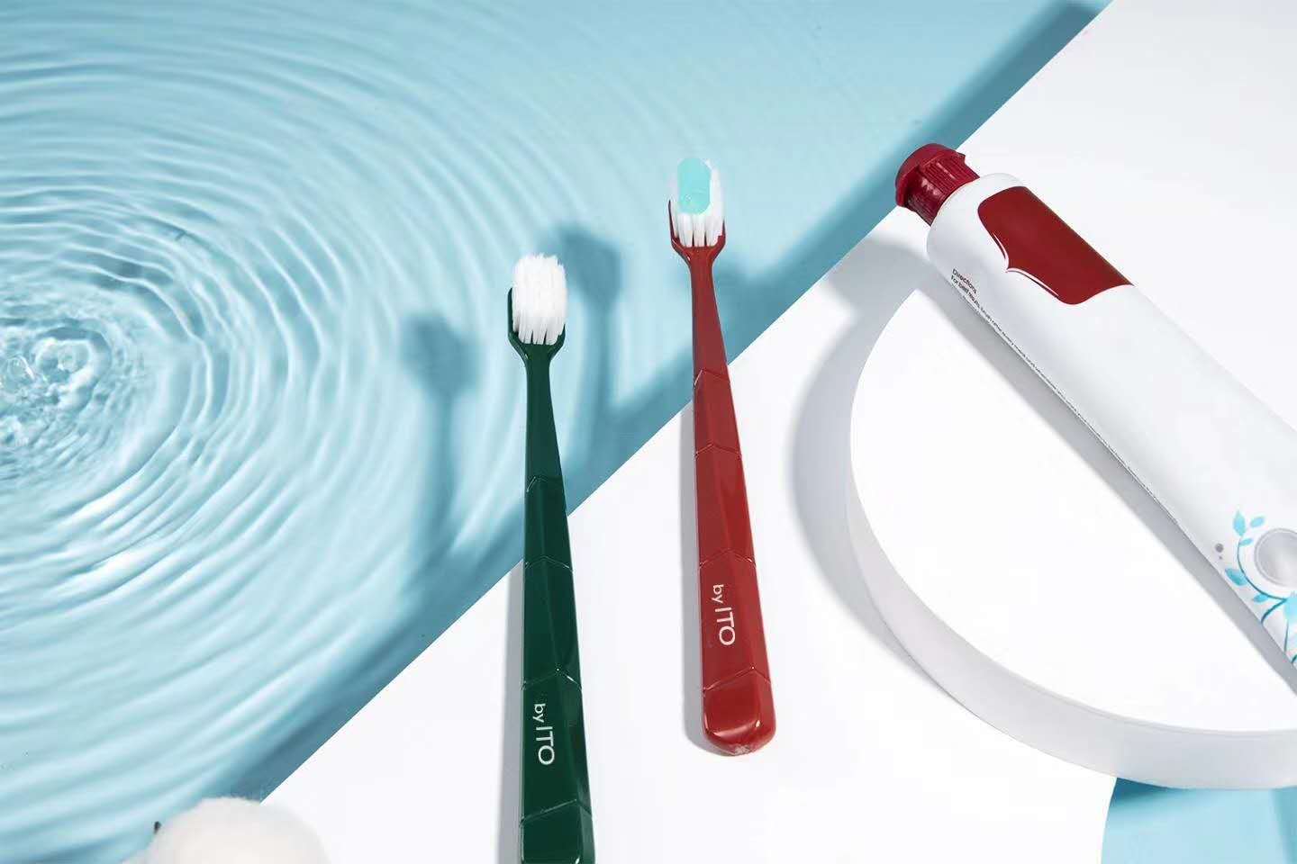 日本进口ito牙刷 宽头24孔成人家庭装手动牙刷 可授权