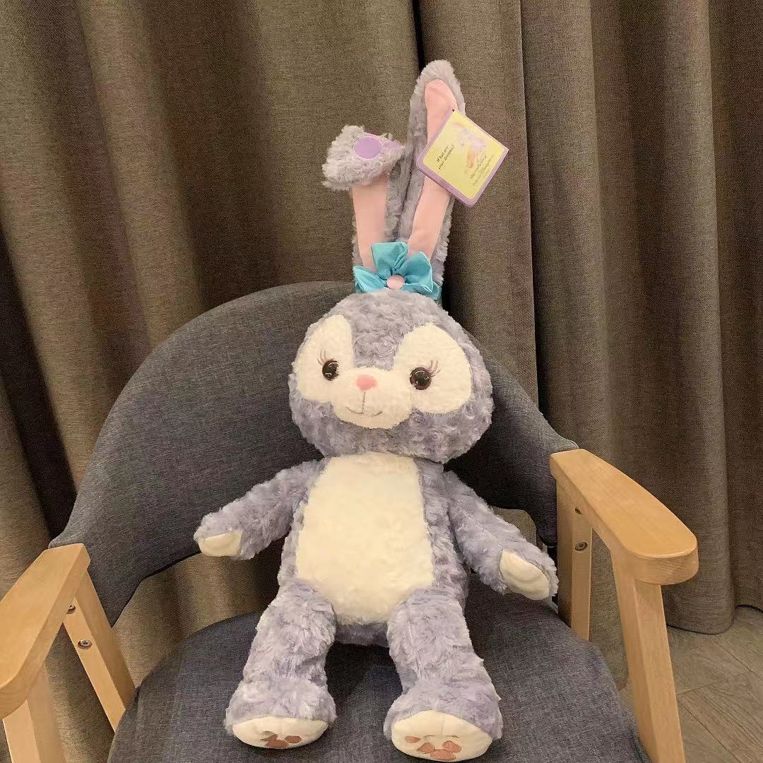 大号史黛拉公仔毛绒芭蕾兔折耳 玩偶娃娃玩具女孩生日礼物圣诞节