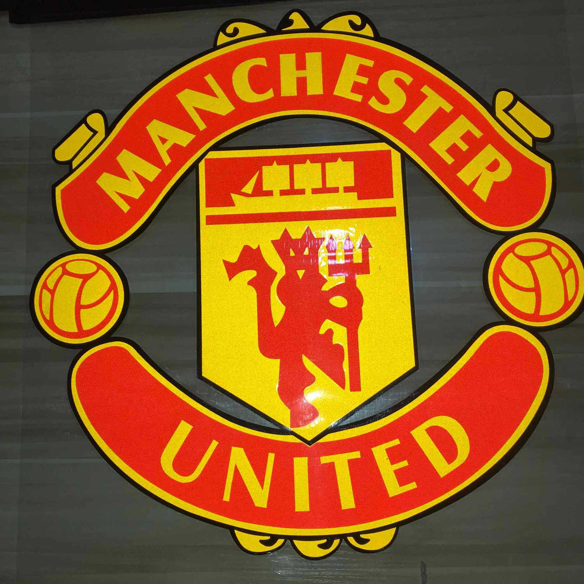 曼联汽车贴纸曼联足球俱乐部油箱盖车贴红魔车身贴曼联