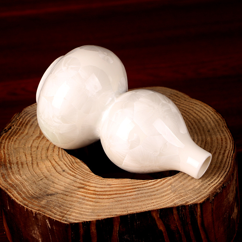 厂家模具开发设计定做新款200毫升葫芦七彩缤纷釉面创意 空药瓶子