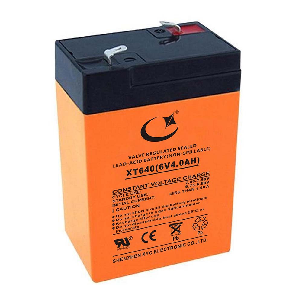 6v4ah蓄电瓶消防主机报警器指示灯楼宇对讲仪器仪表用铅酸蓄电池