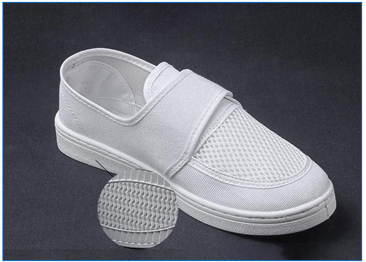 厂家直供防静电鞋防尘鞋 防静电工作鞋 无尘帆布网面鞋pu软底舒适