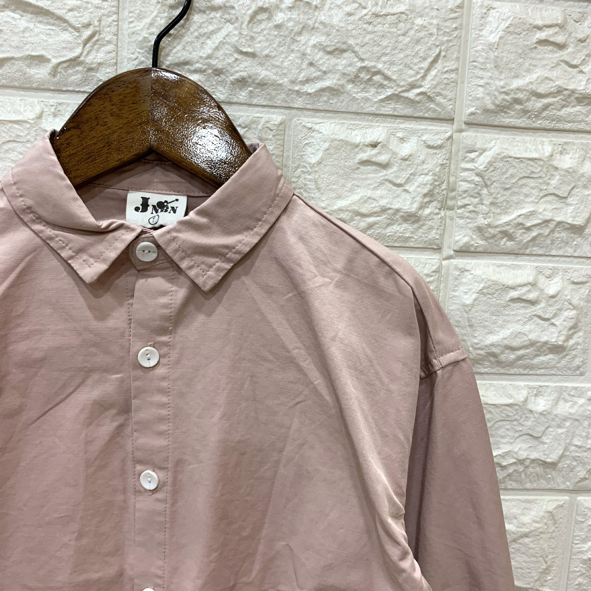 童衬衫 迦南贝妮品牌童装2020秋款中童男女儿童印花翻领衬衣批发