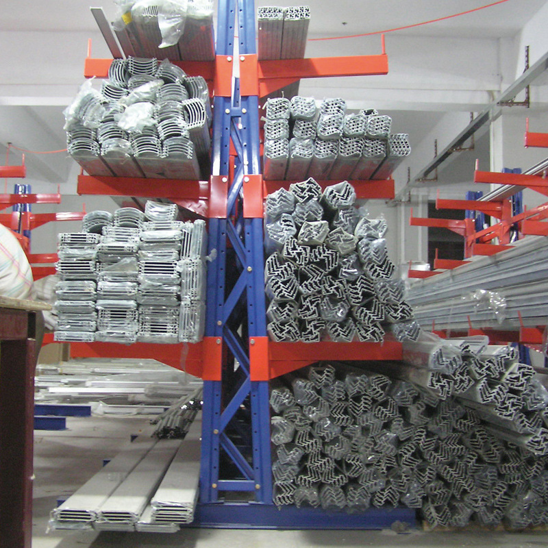 悬臂式货架重型钢制铝型材钢管五金建材办公家用工厂房仓库货架厂