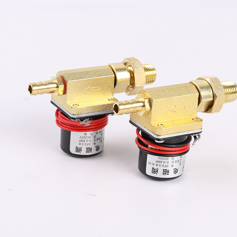 气保焊机送丝机配件df2-3-b二位二通电磁阀dc24vac36v ac220v甬光