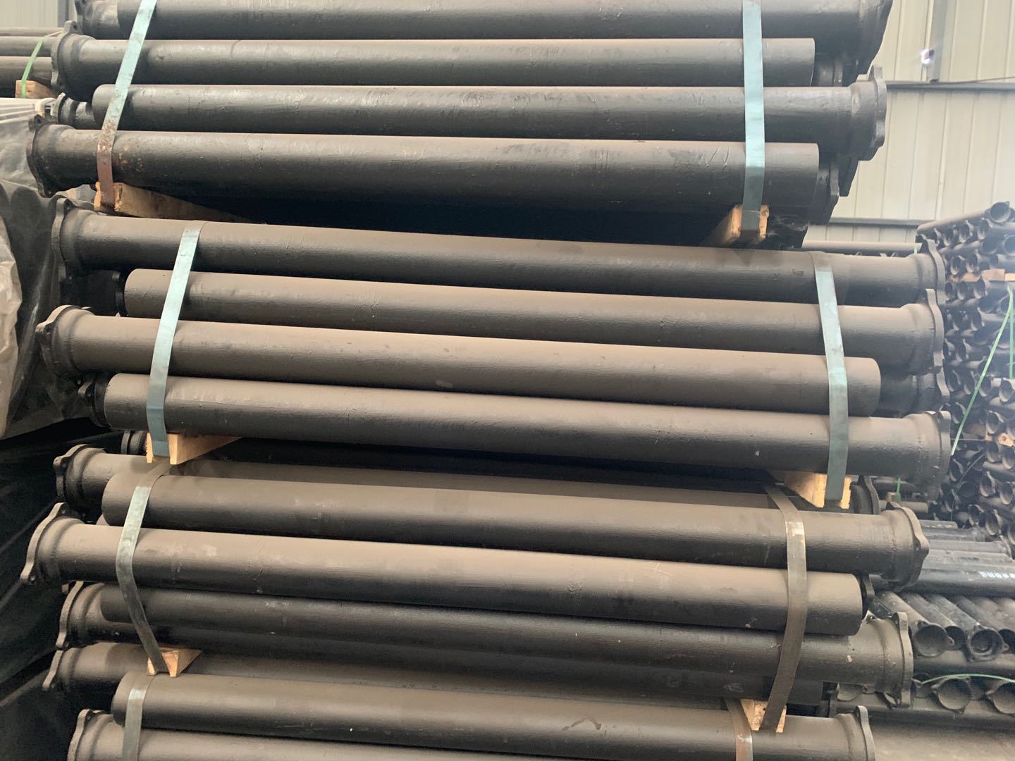 厂家批发w型/b型铸铁管 铸铁管件 柔性机制离心铸铁排水管