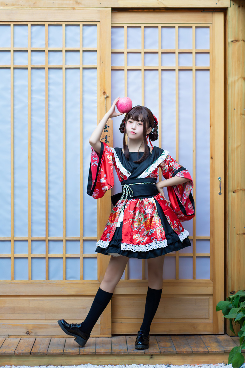 日本女士传统和服正装cosplay摄影动漫表演舞台演出服极乐净土