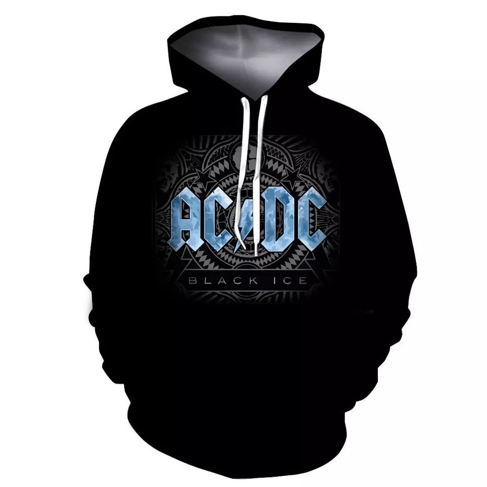 厂家直销速卖通上新3d数码印花acdc男装欧美潮牌休闲连帽男士卫衣