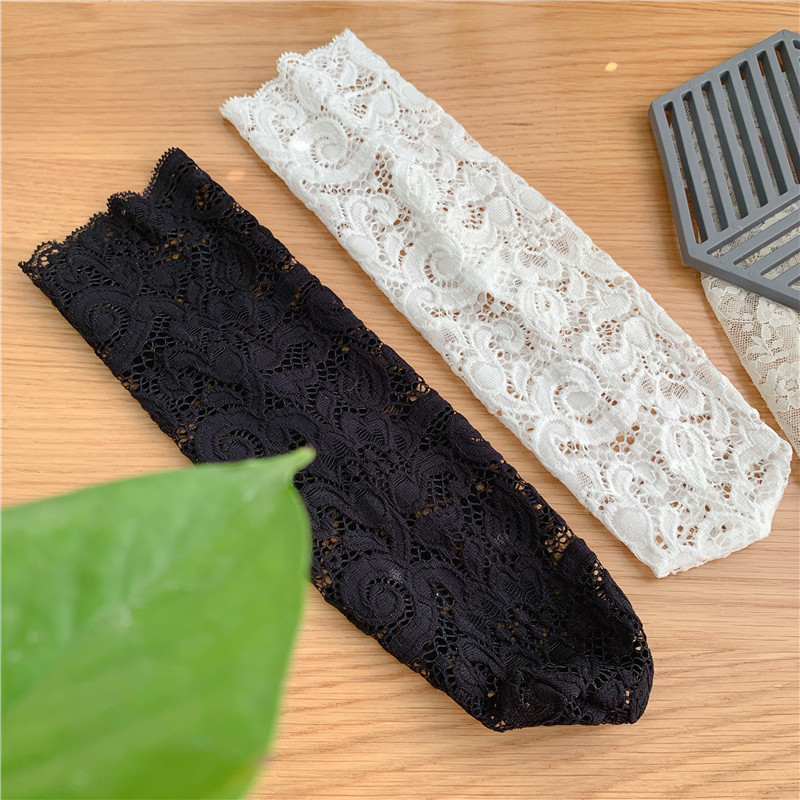 春夏甜美镂空玫瑰花边短袜蕾丝刺绣花朵女袜现货批发一件代发